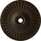 Ekena Millwork Galveston Ceiling Medallion (Fits Canopies up to 4 3/4"), 36 5/8"OD x 3 5/8"ID x 2 3/8"P, Bronze CM36GLBZS - alternate 1